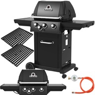 Grill Gazowy BROIL KING Royal 340 Shadow z kuchenką MODEL 2024 R 8,8 KW