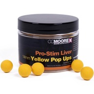 Przynęta Kulki Pływające Pop Up CC Moore Pro-Stim Liver Yellow 14 mm