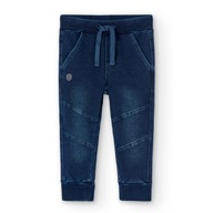 Chlapčenské športové nohavice a'la jeans Boboli 390013-blue veľ. 86