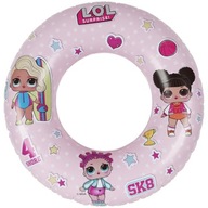 L.O.L. SURPRISE KÓŁKO DO PŁYWANIA BASENOWE 90 cm PVC róż 52