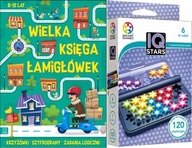 Wielka księga łamigłówek + Smart Games IQ Stars (PL) IUVI Games