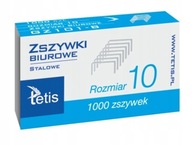 Zszywki nr 10 - 1000 szt. TETIS