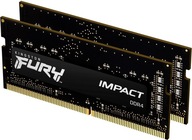 Kingston Fury Impact 16GB [2x8GB 3200MHz DDR4 CL20 SODIMM]