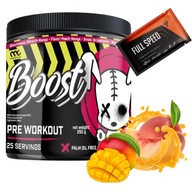 MUSCLE CLINIC BOOST PRE WORKOUT 250g CITRULINA KOFEINA BETA ALANINA