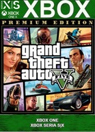 GRAND THEFT AUTO V GTA 5 PREMIUM PL XBOX ONE KĽÚČ