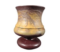 Keramická váza vintage láva 15 cm