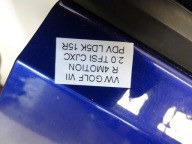 door right front right front VW GOLF VII 7 GTI R 3D HB LD5K