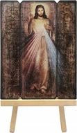 MAJK Ikona religijna JEZUS CHRYSTUS JEZU UFAM TOBIE 18 x 23 cm Średnia