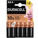 Bateria alkaliczna Duracell AA (R6) 6 szt.