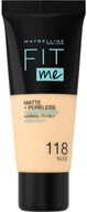 Maybelline Fit Me! Podkład Matujący 118