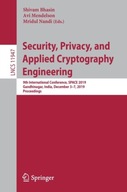 Security, Privacy, and Applied Cryptography