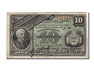 Banknot, Argentina, 10 Centavos, 1884, 1884-01-01,