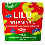 Lilu Kids Vitamín C gély, 200 ks