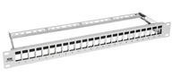 Patch panel 19" 24-porty keystone Rack System