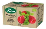 Herbata owocowa malina malinowa ekspresowa ekologiczna Biofix Bifix 50 g