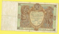 BANKNOT POLSKA 50 ZŁ 1929 R. EA