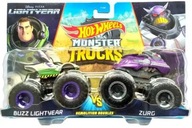 BUZZ ASTRAL vs ZURG Truck Auta Monster Trucks 1:64 Hot Wheels