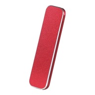 Składany stojak na telefon Aluminiowy samoprzylepny sztyft z uchwytem głośnomówiącym, czerwony