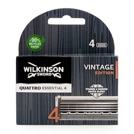Wilkinson Quattro Vintage 4x wkłady ostrza nożyki do maszynki