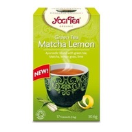 Herbata Yogi Tea Green Tea Matcha Lemon 17 torebek