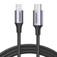 UGREEN KABEL PRZEWÓD DO IPHONE LIGHTNING - USB C MFi 2m