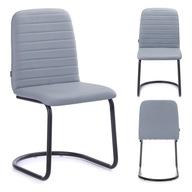 Jedálenská stolička CARDIN farba šedá moderný štýl do interiéru