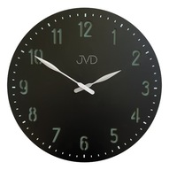 Nástenné hodiny JVD HC39.1 drevené čierne 50cm