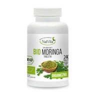Moringa Olejodarná BIO Ekologická Imunita 500 mg 240 Tablety NatVita