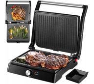 OPIEKACZ SANDWICH MAKER TOSTER GRILL DUZY XXL ELEKTRYCZNY ROZKŁADANY 2200W