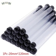 1PC PVC Clear Storage Tube Rotating Pen Holders Plastic Pen Case Gift Pen