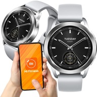 SMARTWATCH Xiaomi Watch S3 Silver HyperOS 1,43" AMOLED 486mAh 5ATM SpO2 NFC