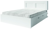 TANA 51 łóżko 160x200 z szufladą białe