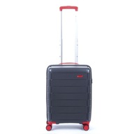 Mała walizka podróżna na 4 kółkach twarda polipropylen TSA