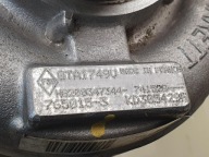 turbo 7701477853 GTA1749V H8200347344 Garrett 2.0 dci Renault