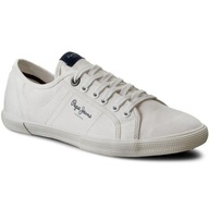 Pepe Jeans pánske topánky biele tenisky originál