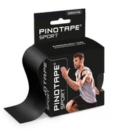 Páska na kinesiotaping PINO 5cm x 5m čierna sensitive