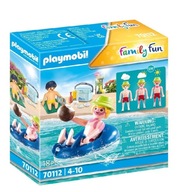 Playmobil Family Fun 70112 Chlapec s pneumatikou na plávanie