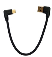KABEL USB-C 3.1 PD 3.0 QC 3.0 60W 3A 10Gbps 25cm UNIWERSALNY PRZEWÓD