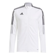 ADIDAS BLUZA MĘSKA ROZPINANA TIRO 21 TRACK BIAŁA r. S