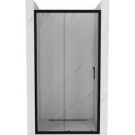 Mexen Apia posúvacie sprchové dvere 90 cm, transparentnéné, čierna