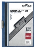 DURACLIP Original 60, skoroszyt zaciskowy A4, 1-60