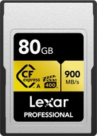 Karta Lexar CFexpress Gold Typ A 80GB R900/W800 VPG400