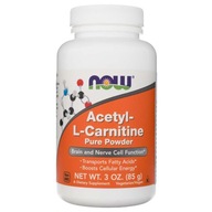 NOW Foods Acetyl L-Carnitine Podpora mozgu 85 g