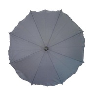 Sivý univerzálny dáždnik do kočíka od výrobcu