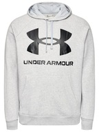 UNDER ARMOUR Bluza UA Rival 1357093 Szary Regular Fit