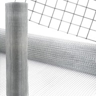 Zváraná sieť s pozinkovanou mriežkou 1x5 m, plot 12,7x12,7 mm na vtáky