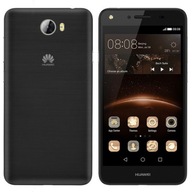 NOWY Prosty Smartfon HUAWEI Y5 II CZARNY + ŁADOWARKA I FOLIA 3MK GRATIS