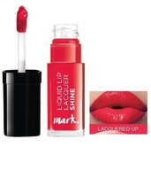 Avon MARK Błyszcząca szminka w płynie czerwona LACQUERED UP