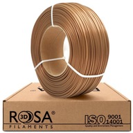 Filament Refill PLA Starter Rosa3D Glitter Bronze 1kg