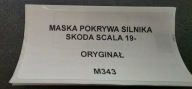 Cofano SKODA SCALA 19- Originale
